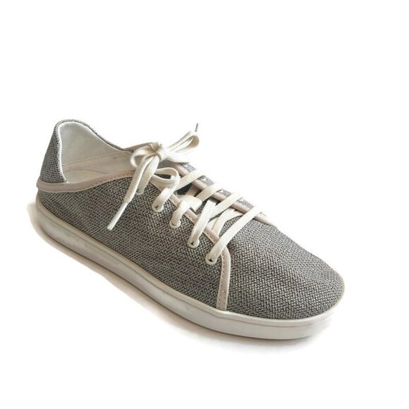 OluKai Shoes - Olukai Womens Size 9 PEHUEA LI Two Tone Mesh Casual Shoe Sneaker Tapa White Sand